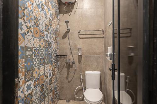 Koupelna v ubytování HUBS Hostel Yogyakarta