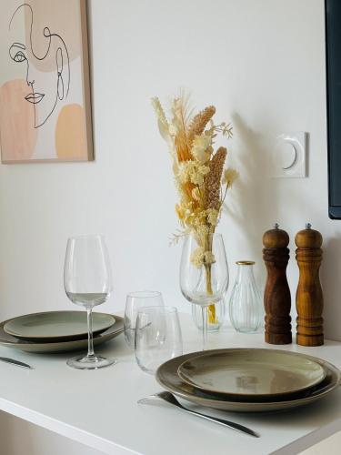 L Atelier - Studio near Hospital Centers