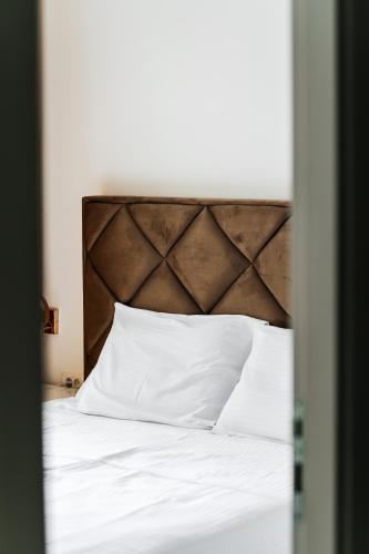 Ein Bett oder Betten in einem Zimmer der Unterkunft AURA TOWER Apartments by Gaby