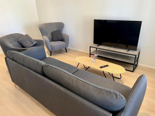 TV a/nebo společenská místnost v ubytování Soda Home - Sunset Alley flats - 24h check in