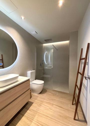 Ένα μπάνιο στο Joyma Boutique Apartments