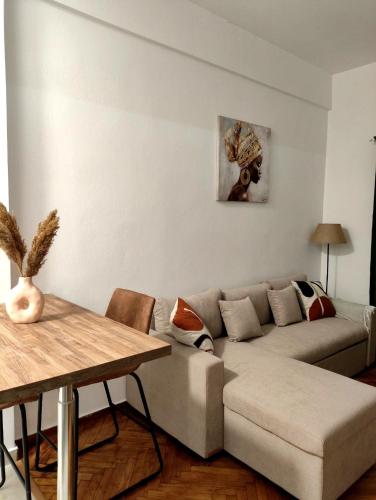 Χώρος καθιστικού στο Athenian Stay Chara's Apartment