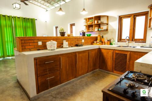 Dapur atau dapur kecil di G Manor