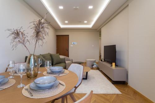Posezení v ubytování Pantio Living Residence