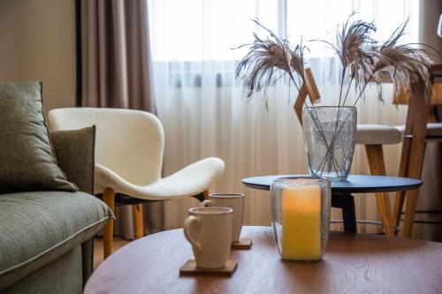 Posezení v ubytování Pantio Living Residence