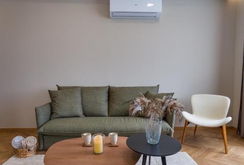 Posezení v ubytování Pantio Living Residence