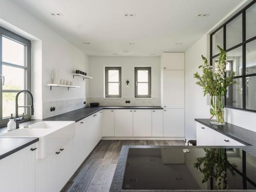 Dapur atau dapur kecil di Reetidyll II auf Usedom