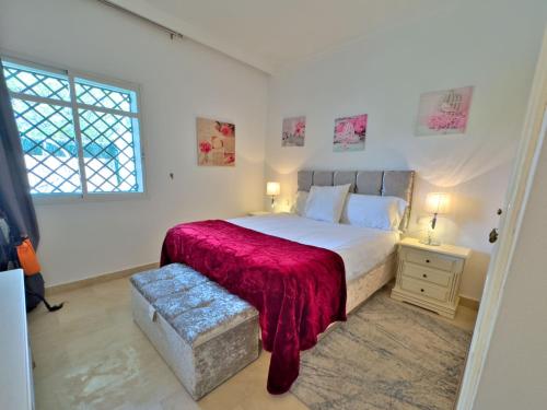 Postel nebo postele na pokoji v ubytování Apartamento en Aloha