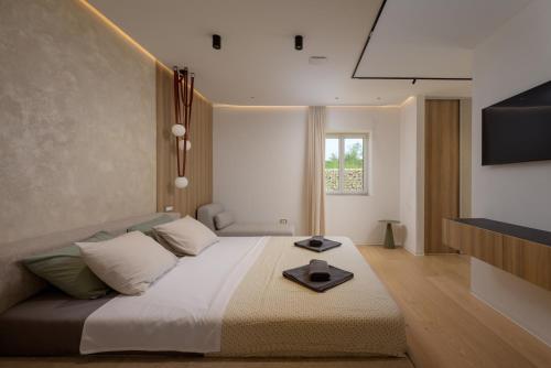 Postel nebo postele na pokoji v ubytování Villa Corsa by Istria Lux