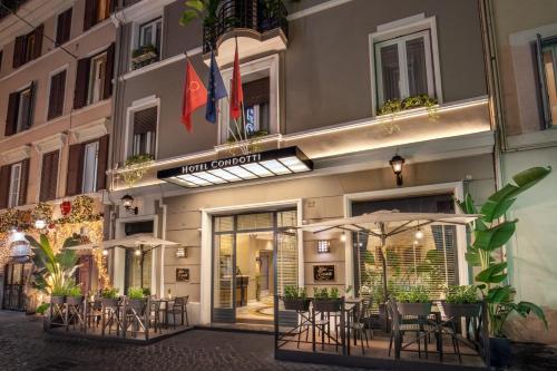Budova, kde se hotel nachází