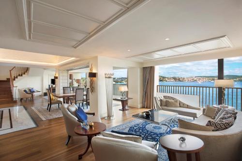 Гостиная зона в The Grand Tarabya Managed by Accor