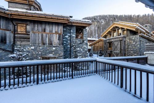 Το Chalet La Mourra τον χειμώνα