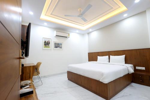 Postel nebo postele na pokoji v ubytování Escape Stays and Serviced Apartments