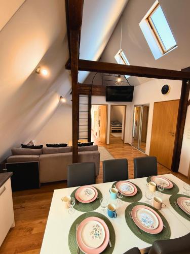 Khu vực ghế ngồi tại Obserwatorium Kopernika