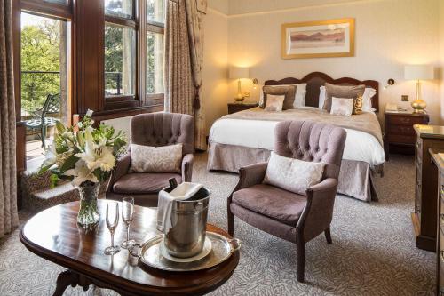 Ένα ή περισσότερα κρεβάτια σε δωμάτιο στο Armathwaite Hall Hotel & Spa