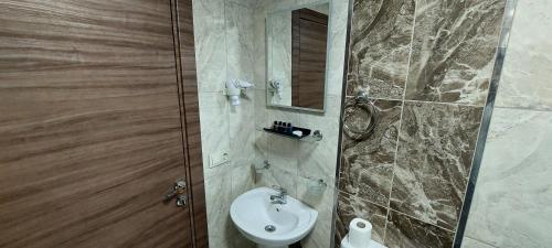 Koupelna v ubytování Divrigi Kosk Hotel