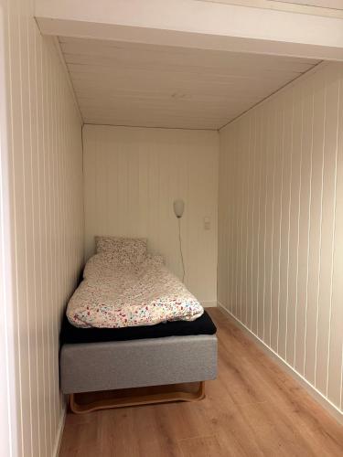 Postel nebo postele na pokoji v ubytování Apartment in Mjøndalen
