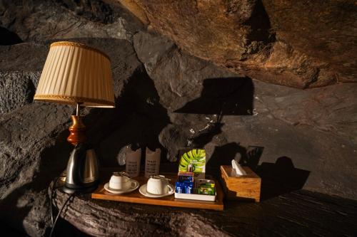 Tetera y cafetera en Mount Xanadu Resorts