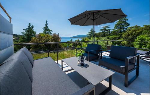 Stunning Apartment In Rabac With Wifi