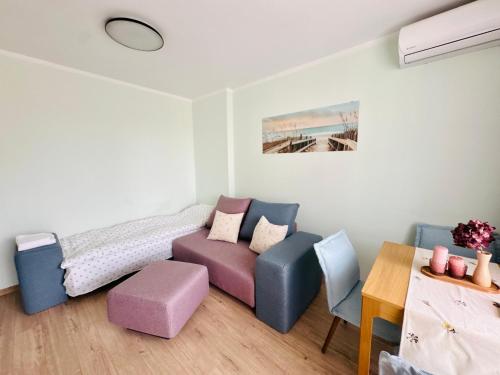 Zona de estar de Unique flat with balcony in the heart of the city