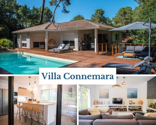 Connemara, Superbe Villa avec piscine, au cœur de la forêt, accès à la plage en vélo