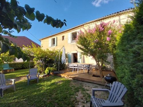 Maison rénovée attenante à notre chai d'armagnac