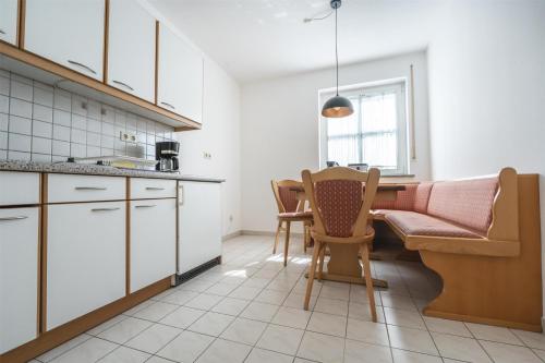 Nhà bếp/bếp nhỏ tại Gut Matheshof Apartments