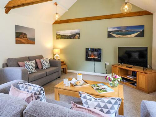 Et tv og/eller underholdning på Barley Cottage