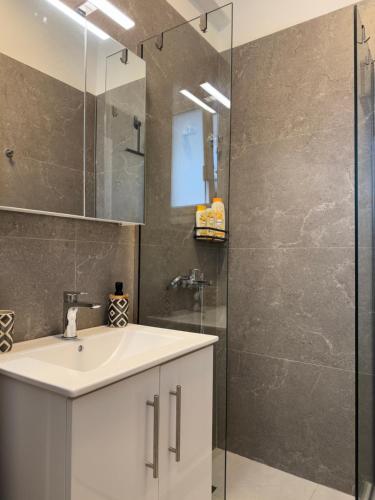 Koupelna v ubytování Charisma Apartment