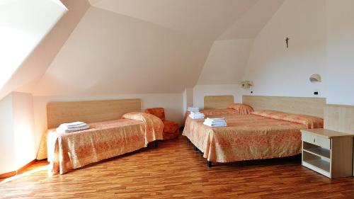Postel nebo postele na pokoji v ubytování Hotel Bamar