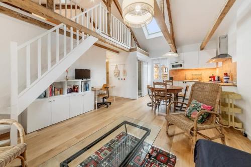 Le Macareux, joli duplex, 15 min Intra-Muros