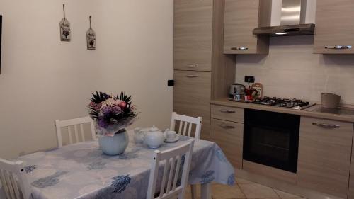 Η κουζίνα ή μικρή κουζίνα στο Casa Lea