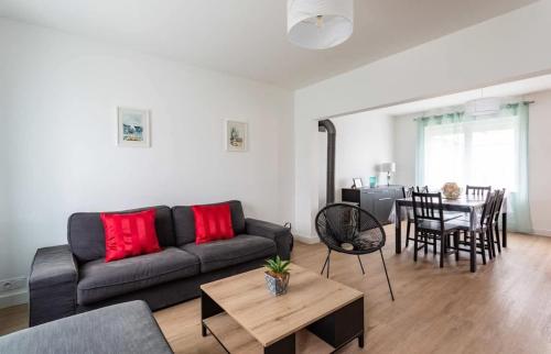 Les Amarres - Maison familiale 3 chambres - Jardin