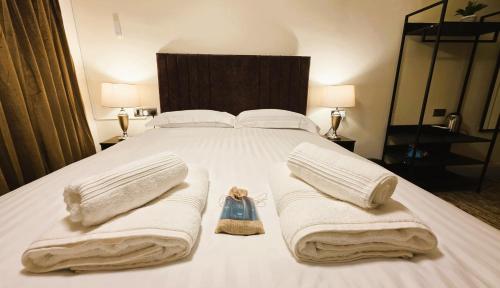 Carlton Hotelにあるベッド