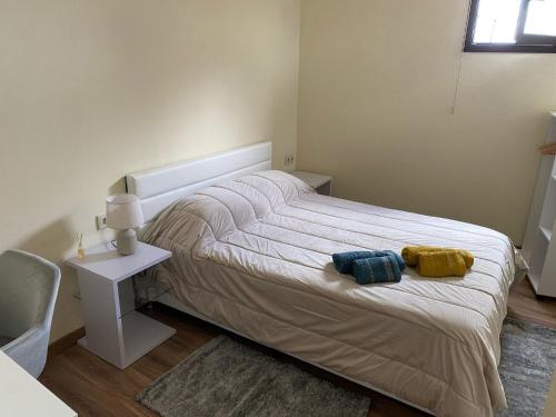 Postel nebo postele na pokoji v ubytování Refugio de Moncorvo