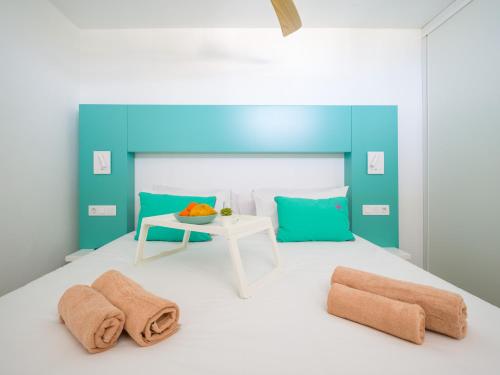 Posteľ alebo postele v izbe v ubytovaní Aguila Beach Ocean View By CanariasGetaway