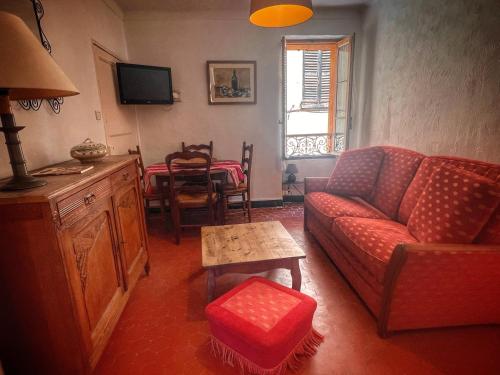 Posezení v ubytování Maison Vauban