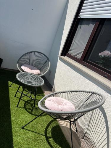 Φωτογραφία από το άλμπουμ του Sonnenblick Balkon Apt Netflix στο Σααρμπρύκεν