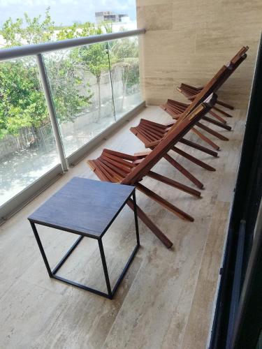 Un balcón o terraza en Elegance, style, exclusivity, and tranquility 2R