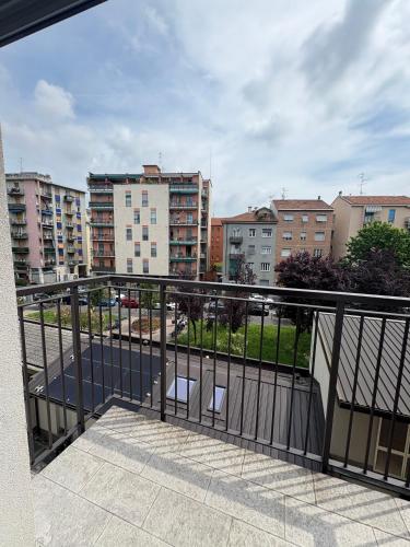 Un balcón o terraza en Lux Flat Sesto