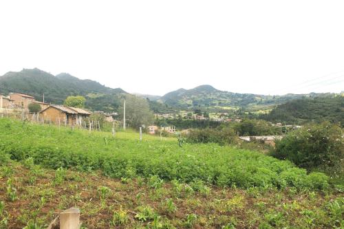 Vista general de una montaña o vista desde la casa vacacional