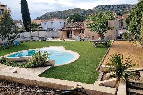 Maison avec piscine, proche calanques et mer