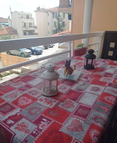 Balkón nebo terasa v ubytování Monaco border