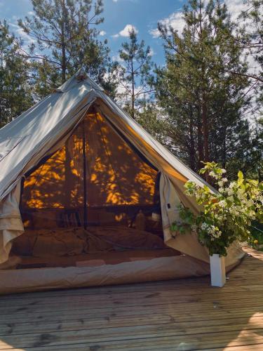 Fotografie z fotogalerie ubytování Tikavälja glamping v destinaci Kiriku