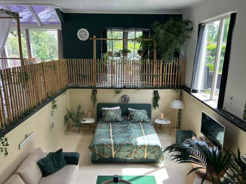 Гостиная зона в Bed&Breakfast Kamersven