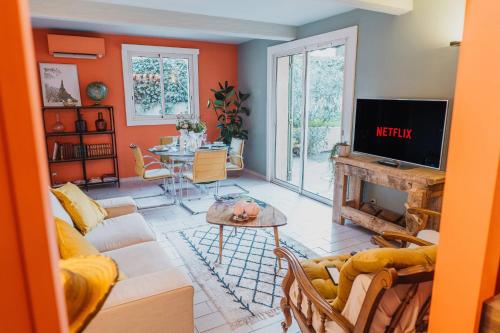 Maison Vintage & Confort - Jardin - 10min mer