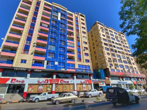 شقة كورنيش النيل 3غرف فيو كامل علي النيل