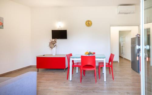 Μια τηλεόραση ή/και κέντρο ψυχαγωγίας στο Agriturismo La Quercia dei Tigli