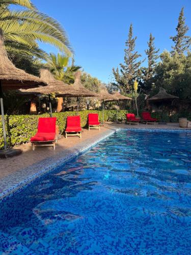 Πισίνα στο ή κοντά στο Magnifique villa piscine chauffée