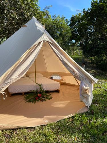 Zahrada ubytování Glampea La Fortuna Glamping